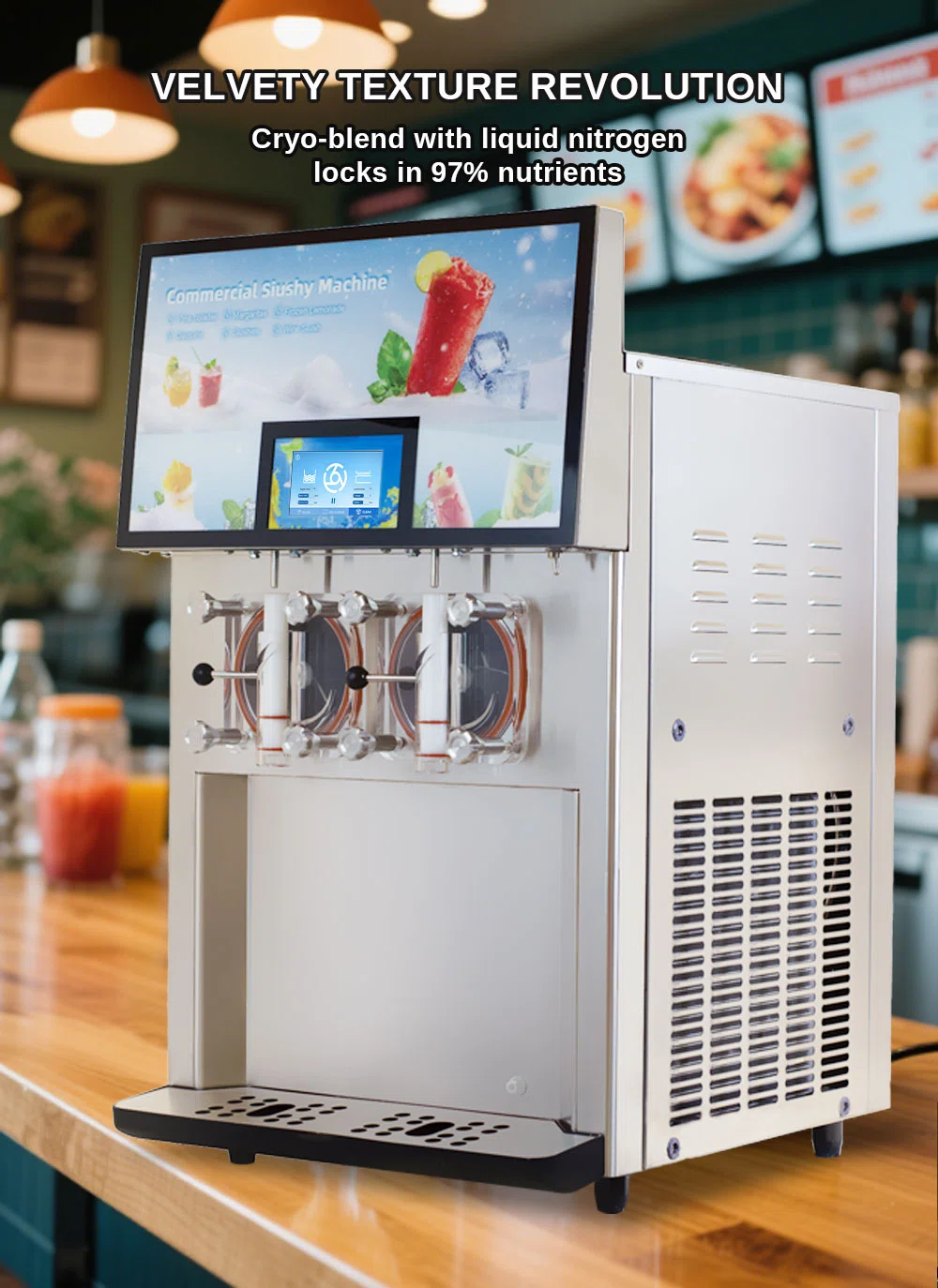 Smartool - Best Commercial Slush Machine - Expert Margarita Maker with
