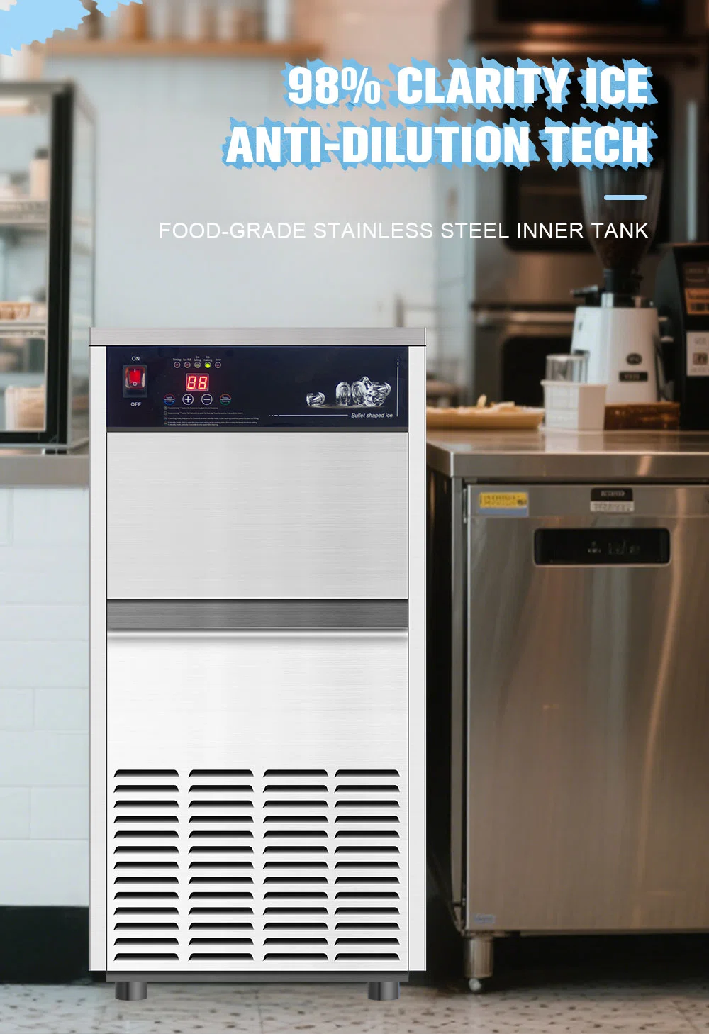 Smartool - Smartool SUH100: Best Bullet-Ice Making Machine for US Urban Use