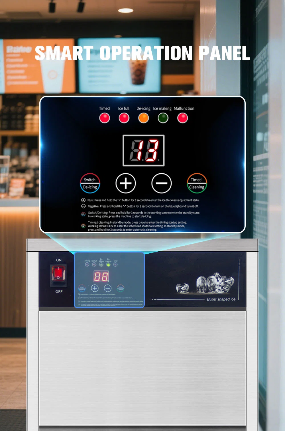 Smartool - Smartool SUH100: Best Bullet-Ice Making Machine for US Urban Use