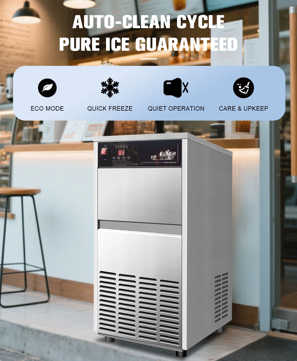 Smartool - Smartool SUH100: Best Bullet-Ice Making Machine for US Urban Use