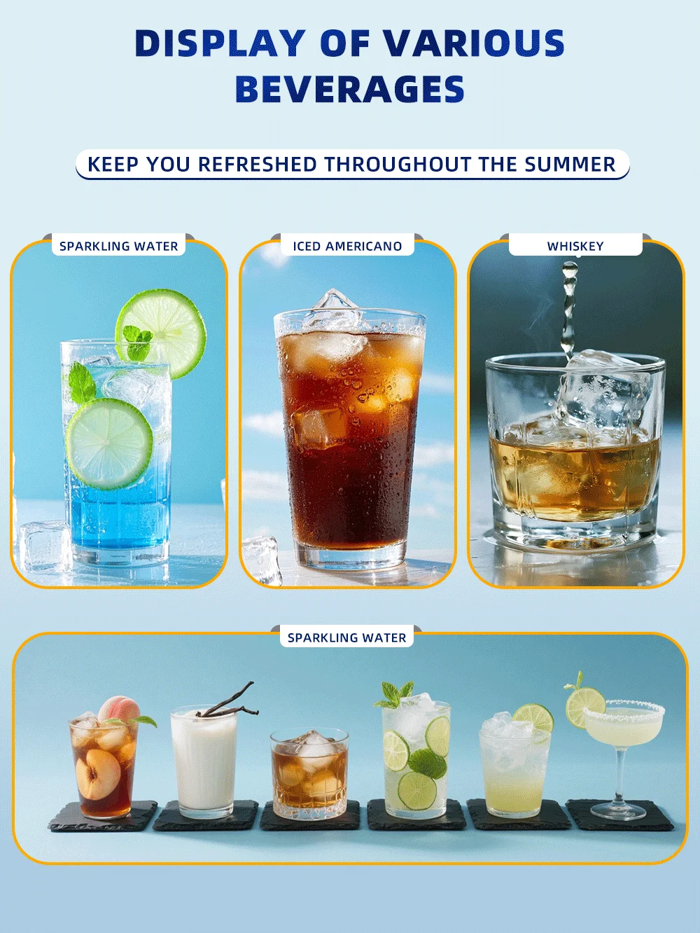 Smartool - Smartool Ice Maker - Split Head Model BF360, 360lbs/Day, 110V (Square Ice)