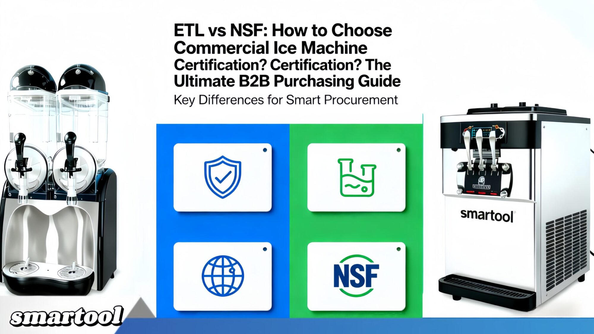 ETL vs NSF: How to Choose a Commercial Ice Maker Certificati - certification guide by Smartool