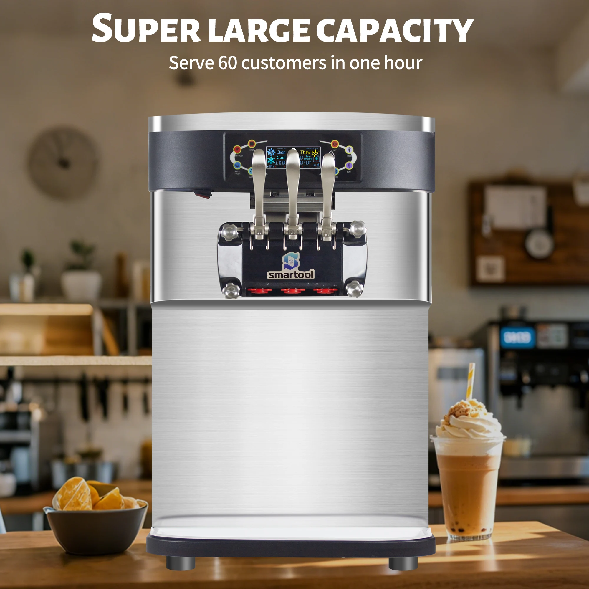 1 Smartool USA - Commercial Ice Cream, Slushy, and Ice Maker Equipment