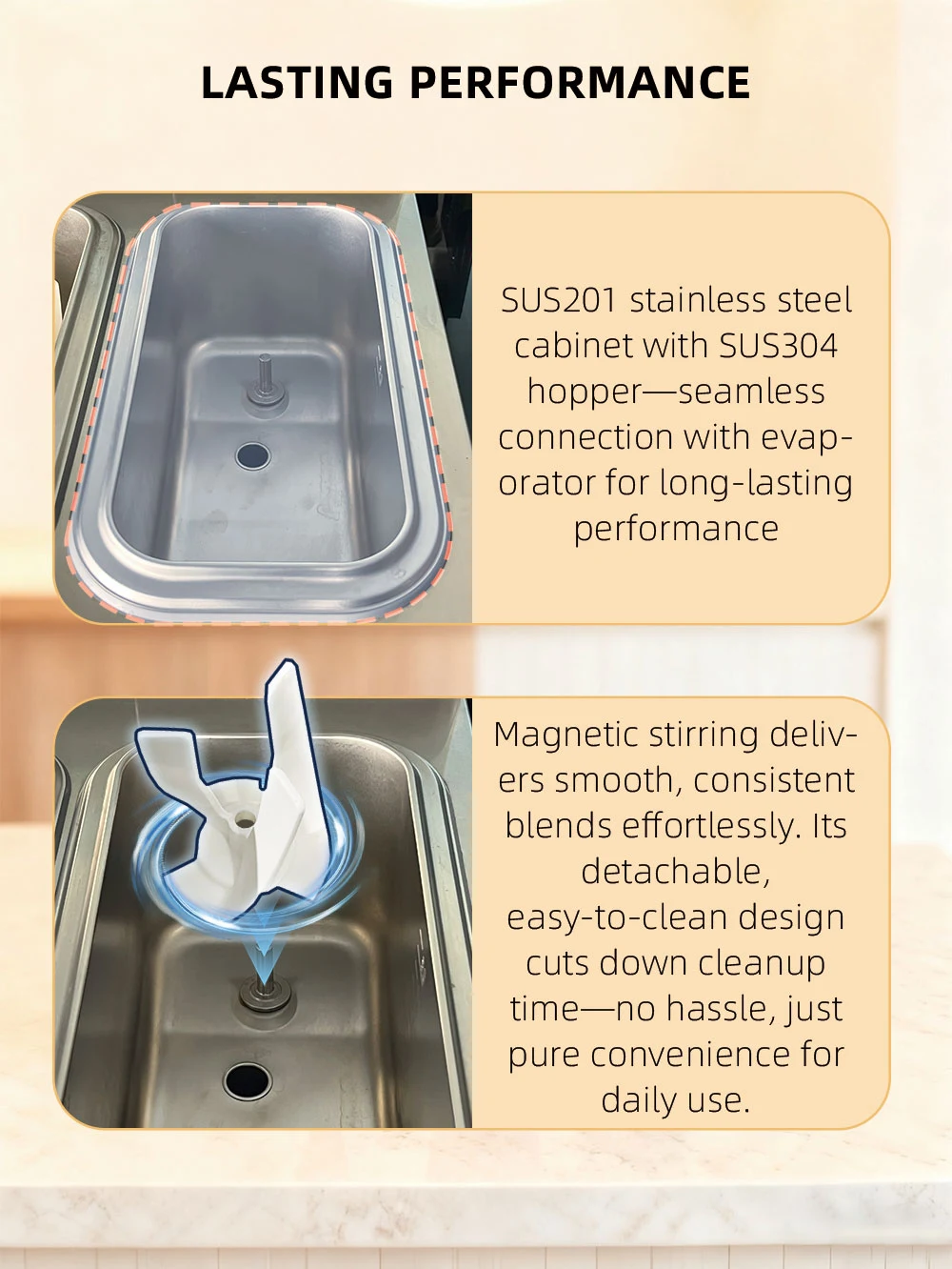 Smartool Commercial Soft Serve Ice Cream Machine - SW52REL-TF 3 Smartool - Smartool Commercial Soft Serve Ice Cream Machine - SW52REL-TF