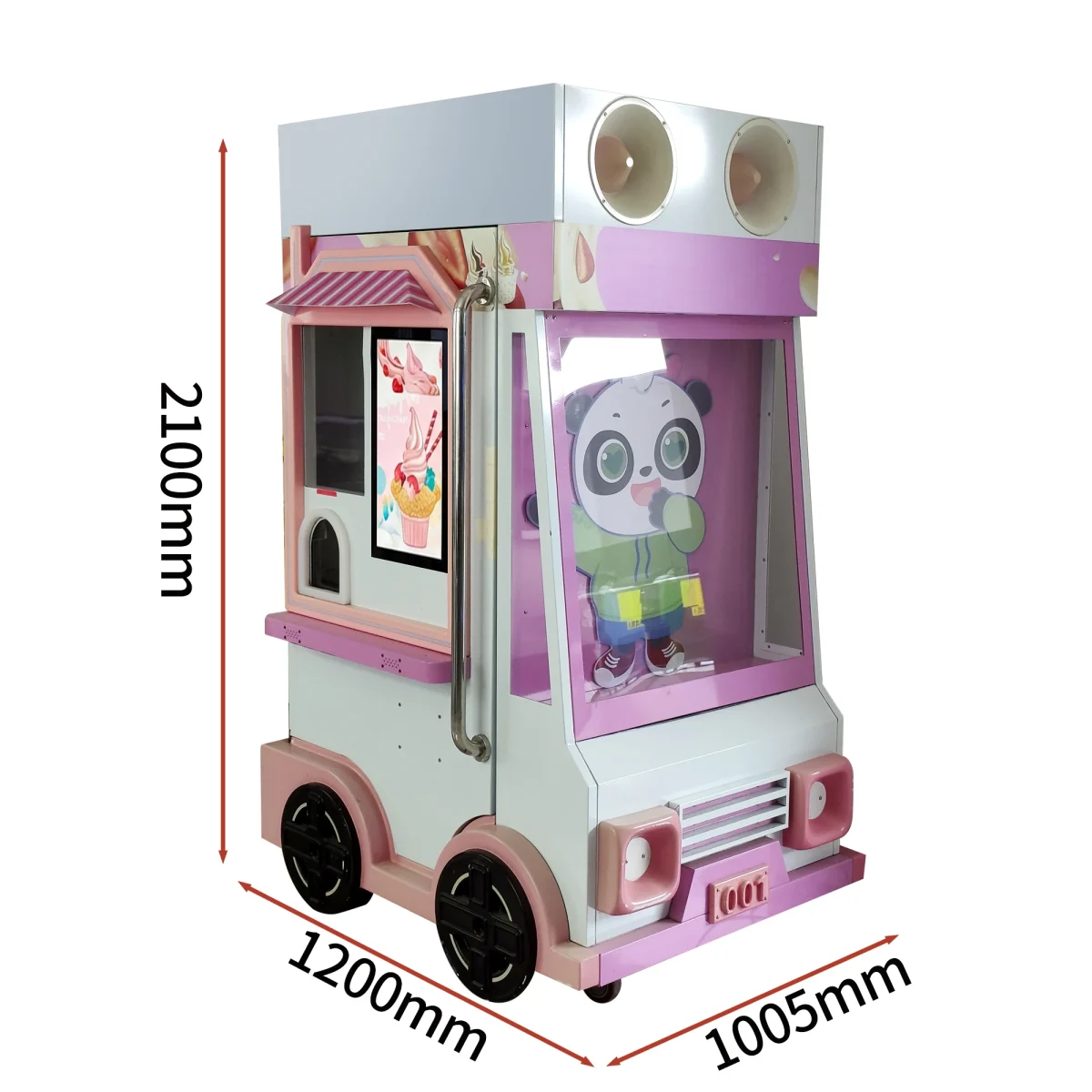 Smartool Smart Ice Cream Vending Machine Truck - Commercial Grade Automated Soft Serve with Remote Management - Image 3