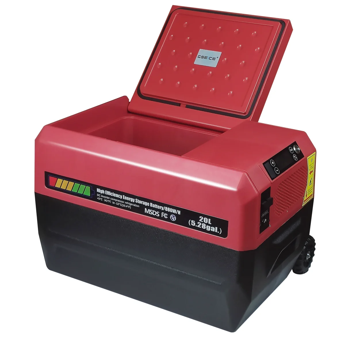 Smartool 32-Quart Portable Car Camping Refrigerator - 0.8 kWh Energy Storage Refrigerator - Image 3