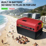 Smartool 32-Quart Portable Car Camping Refrigerator - 0.8 kWh Energy Storage Refrigerator - Image 4