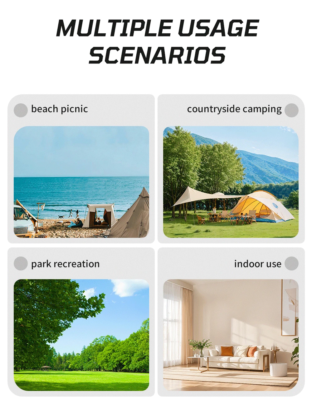 Smartool - Smartool 32-Quart Portable Car Camping Refrigerator - 0.8 kWh Energy Storage Refrigerator