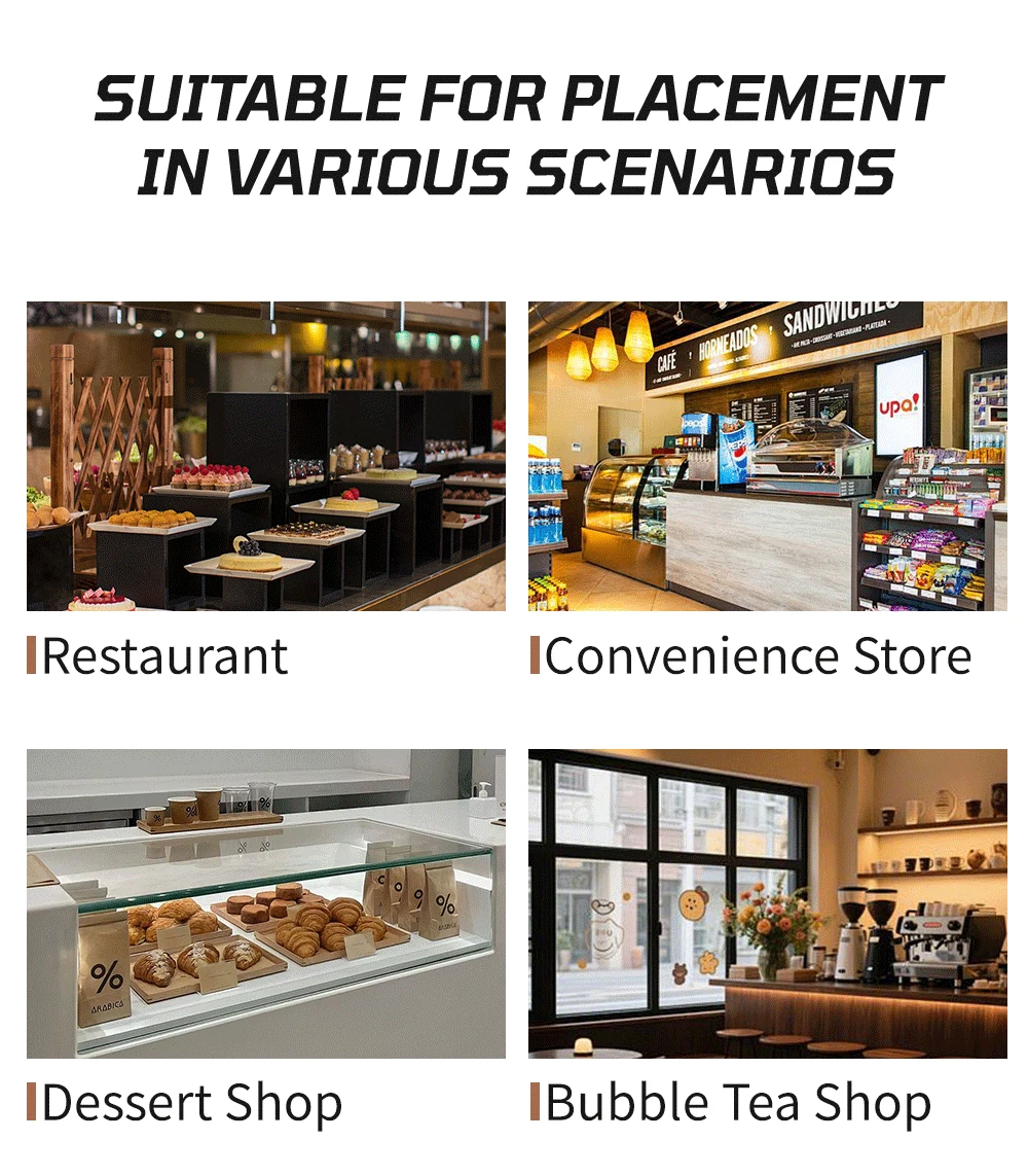 Smartool - Smartool Multifunctional Commercial Ice Cream Machine (With Disinfection System) - Hard & Soft Ice Cream Maker